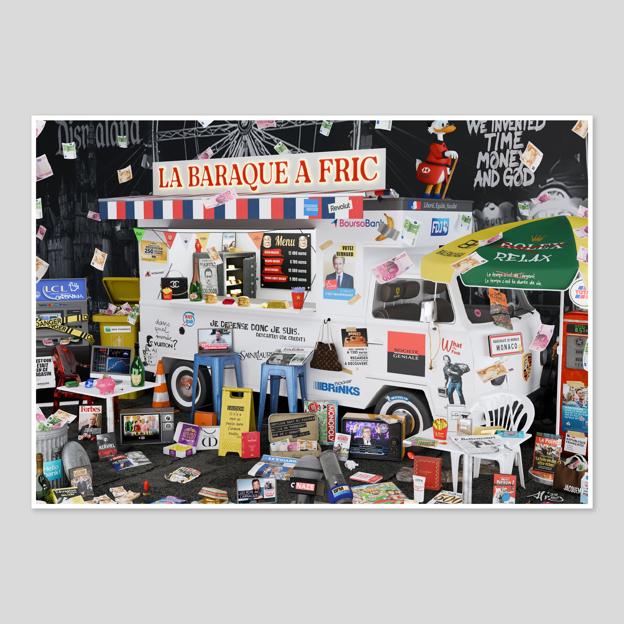 Tirage argentique "Baraque à Fric"