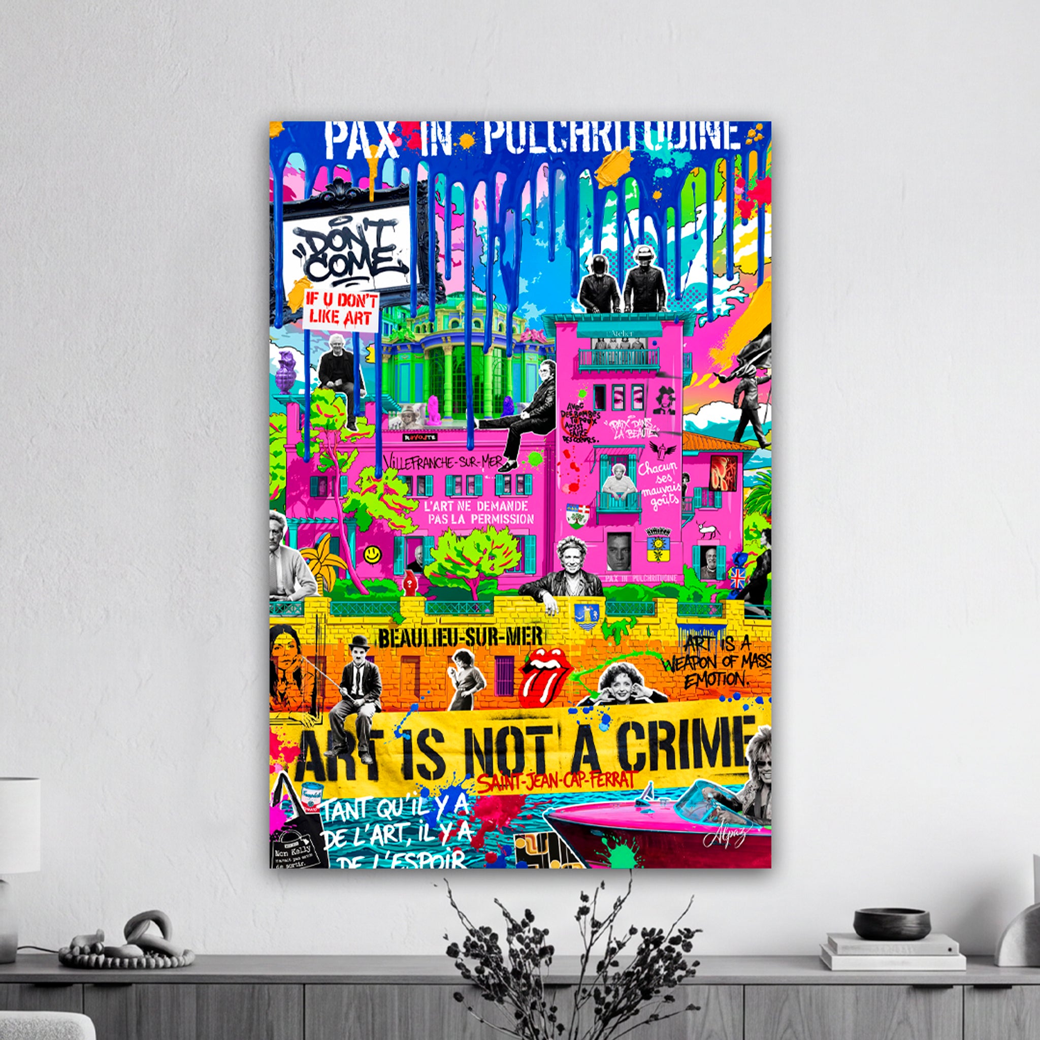 "LA PAIX DANS LA BEAUTE" Format 60x40cm