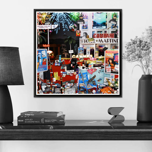 "7e Art Festival" 60x60cm Alpaz Officiel Artiste contemporain Français