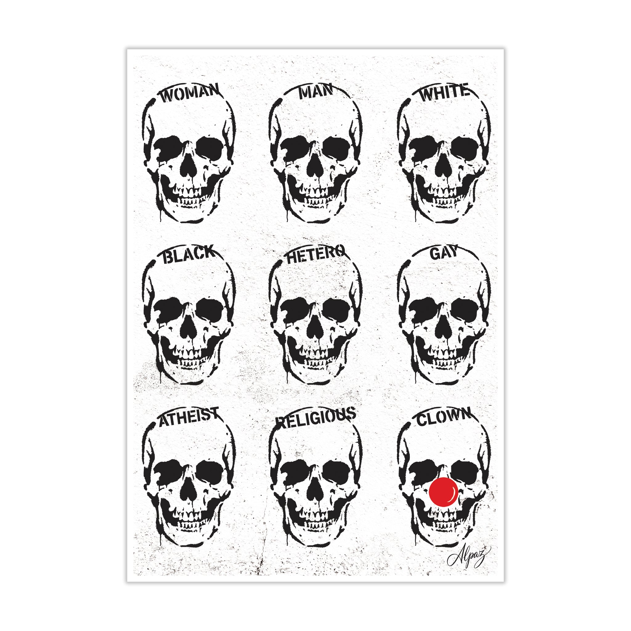 "EGALITY" Format A4 ou A3