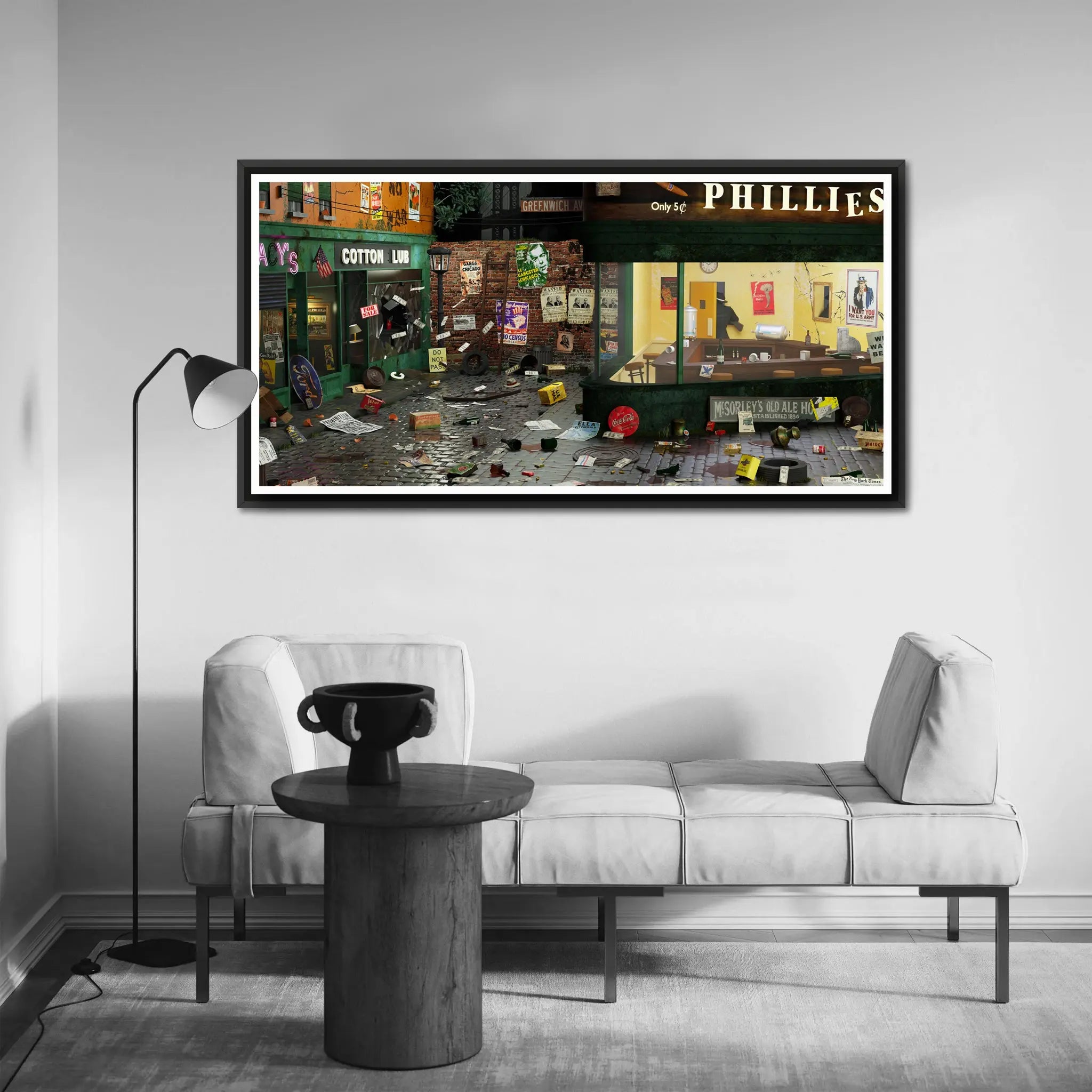 "Edward 2.0" 80x40cm Alpaz Officiel Artiste contemporain Français