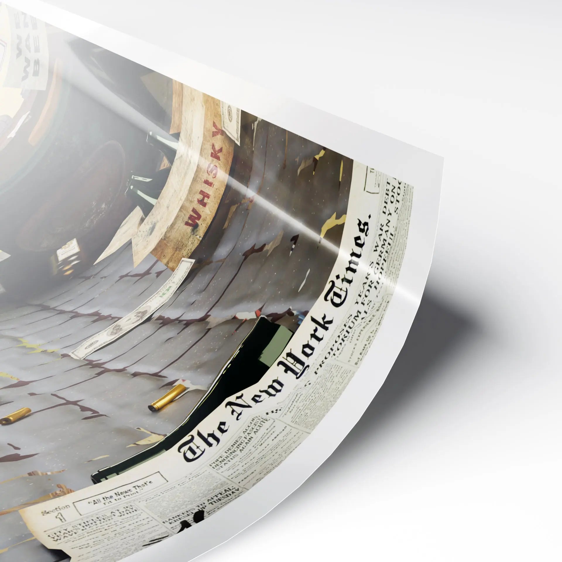 "Edward 2.0" 80x40cm Alpaz Officiel Artiste contemporain Français