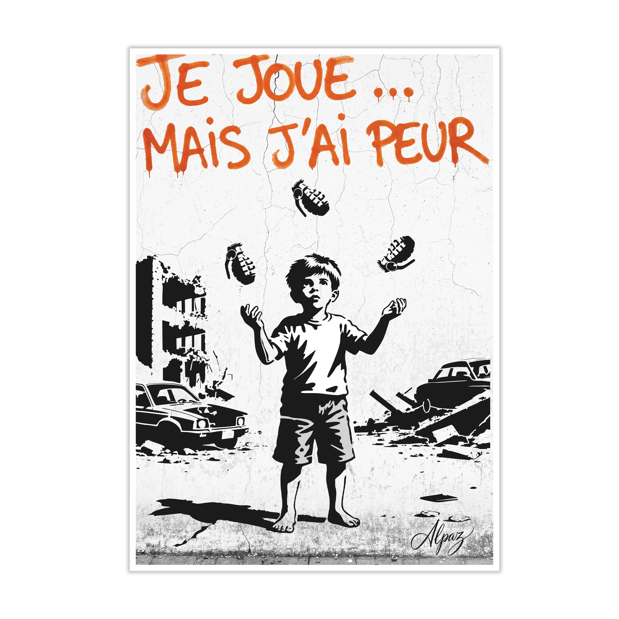 "JE JOUE" Format A4