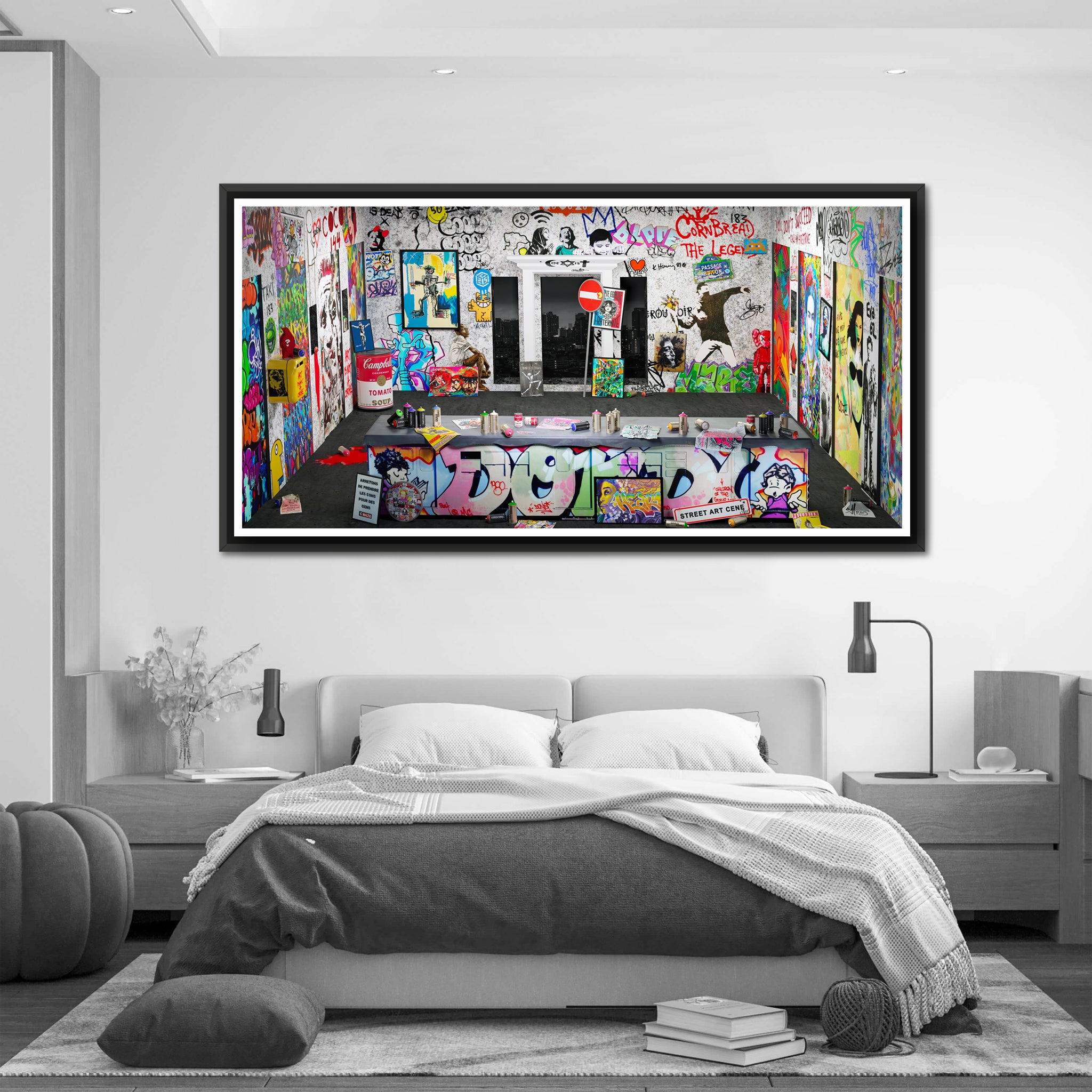 Tirage argentique "La Cene 2.0" 80x40cm