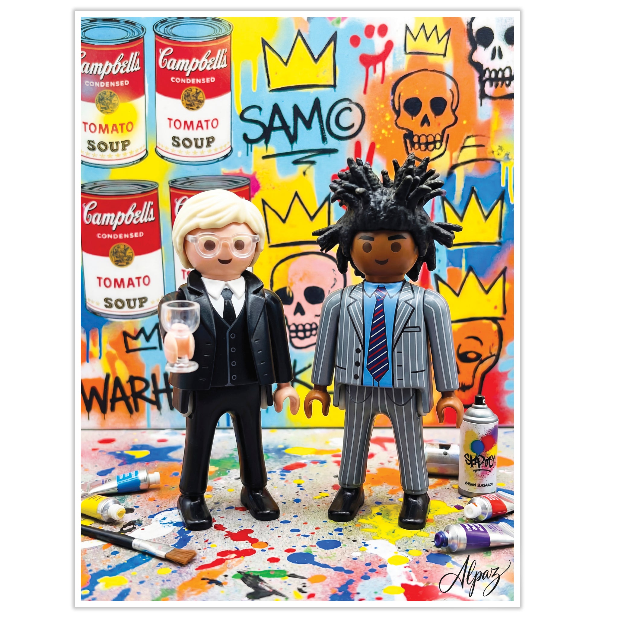 "POP ART PLAY" Format A4
