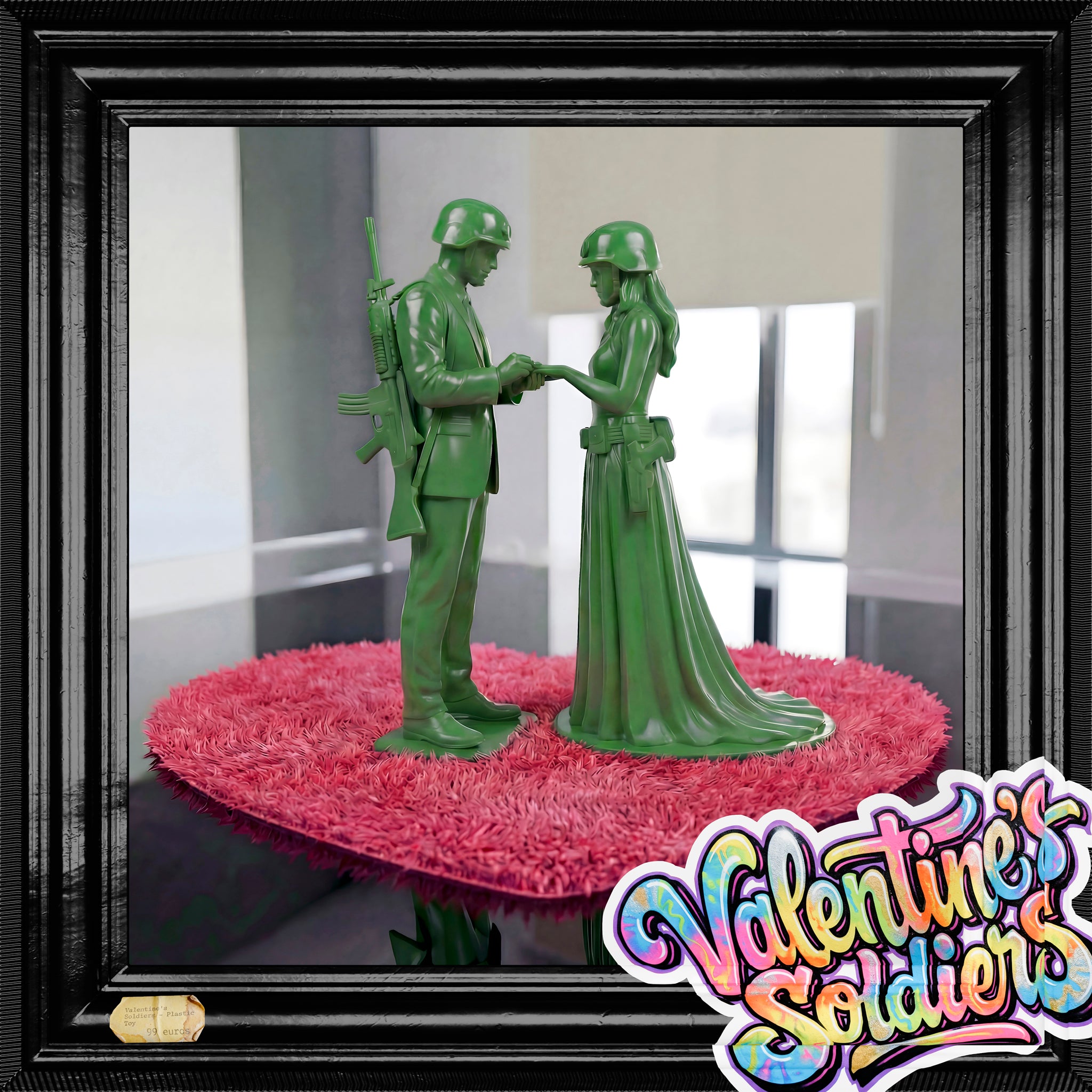 Valentine's Soldiers - Act 1 40x40cm