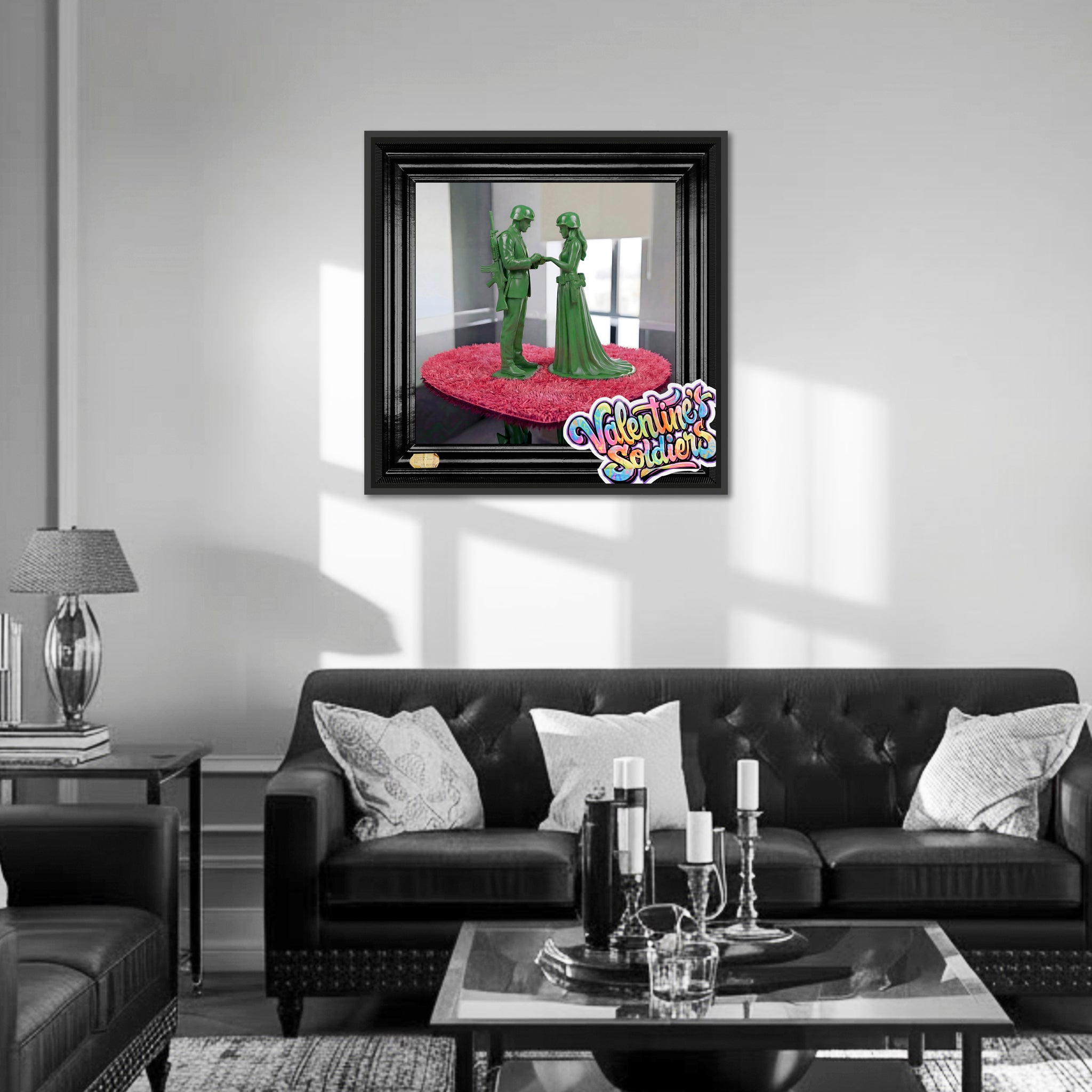 Valentine's Soldiers - Act 1 40x40cm