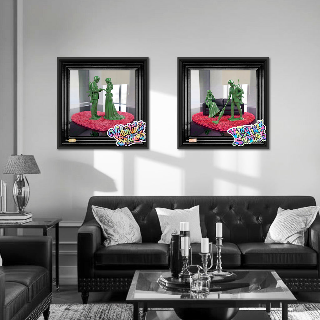 Valentine's Soldiers - Act 1 40x40cm