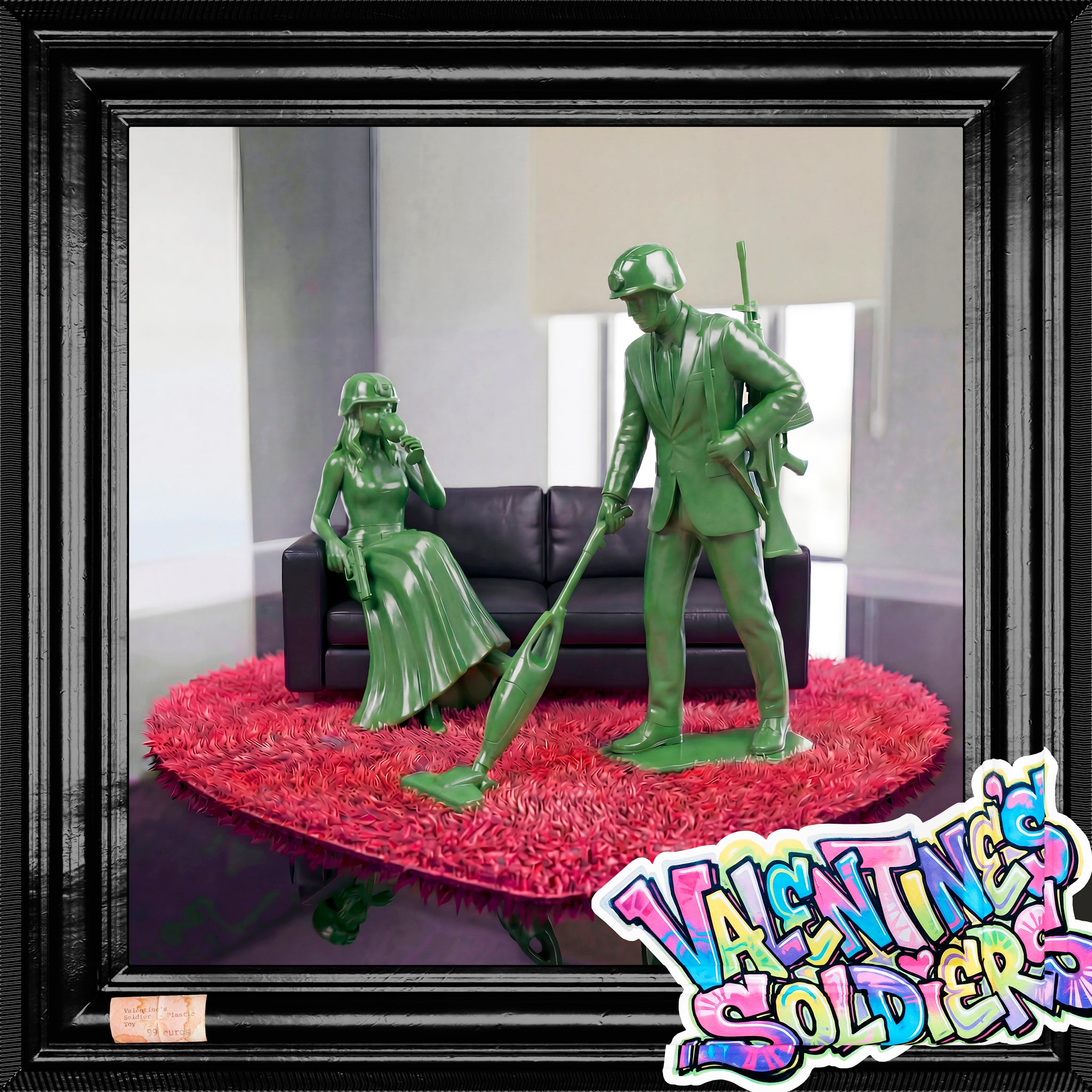 Valentine's Soldiers - Act 2 40x40cm