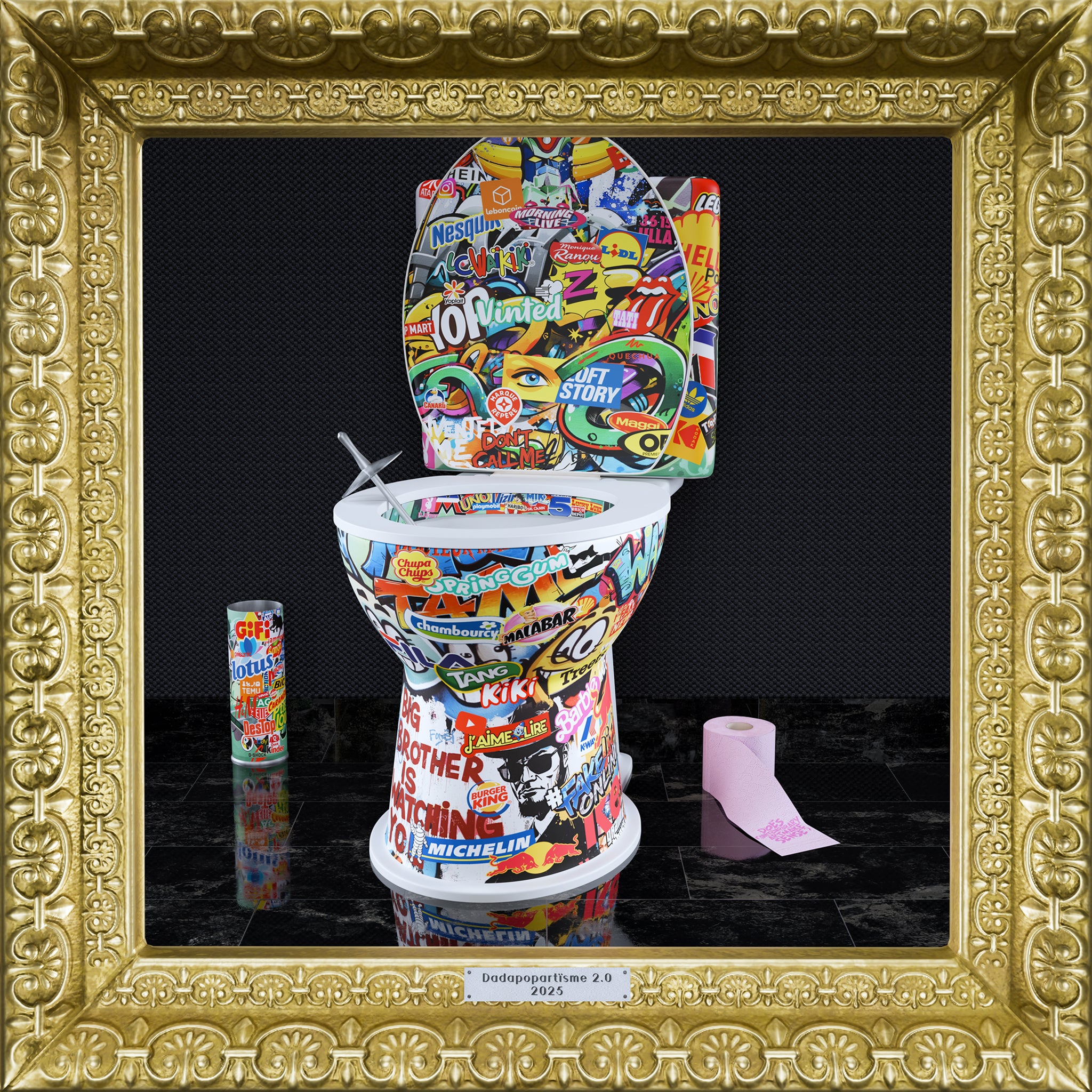 Tirage argentique "POP WC"